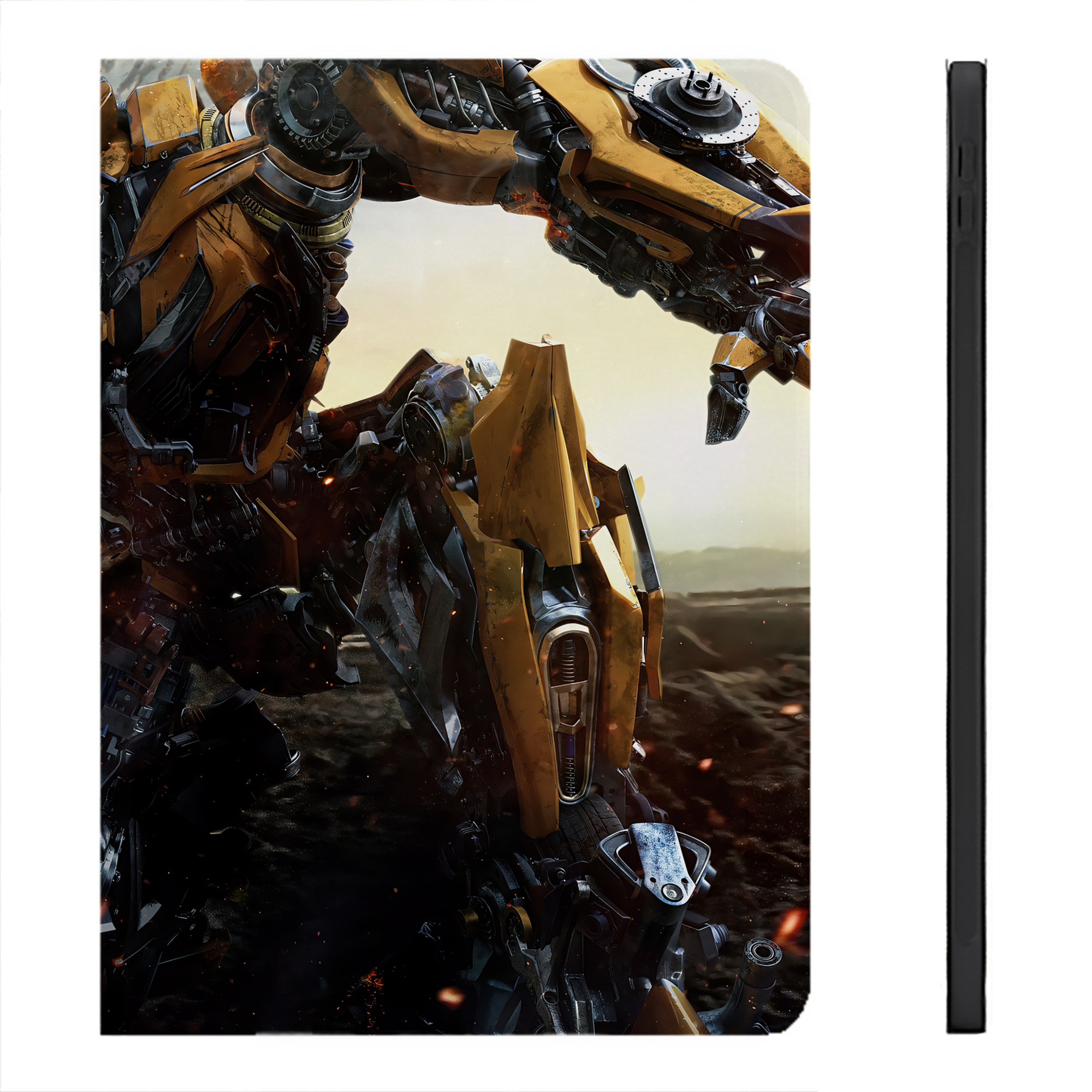 （画像用） Transformers トランスフォーマー IPadケース ペンホルダー付き ブックスタイルデザイン